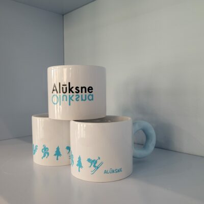 Krūze Krūze ar Alūksnes logo