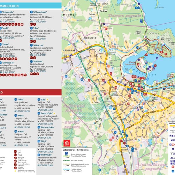 Alūksnes karte 2025