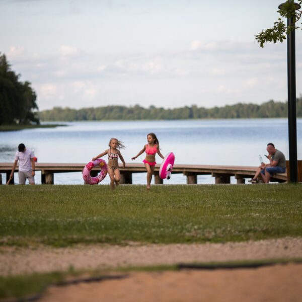 Swimming places in Alūksne, Vidzeme