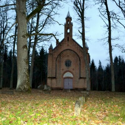 Baron von Wolff Family Cemetery and Chapel in Jaunlaicene