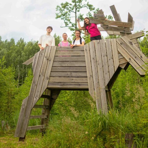 Dabas māja pie Palpiera ezera