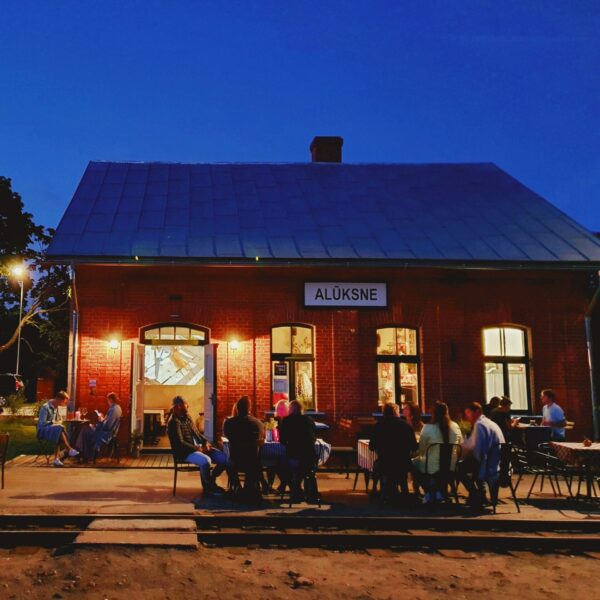 Summer cafes in Alūksne