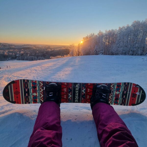 Alpine skiing and snowboarding in Latvia Alūksne