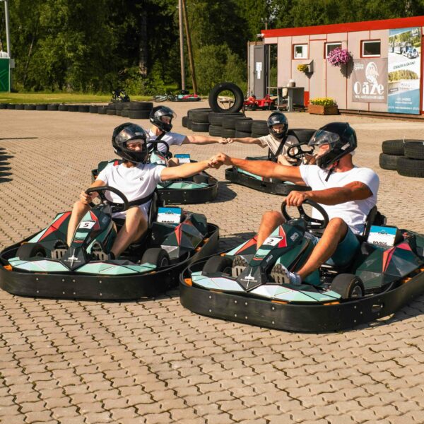 Elektrokartingu trase Oāze
