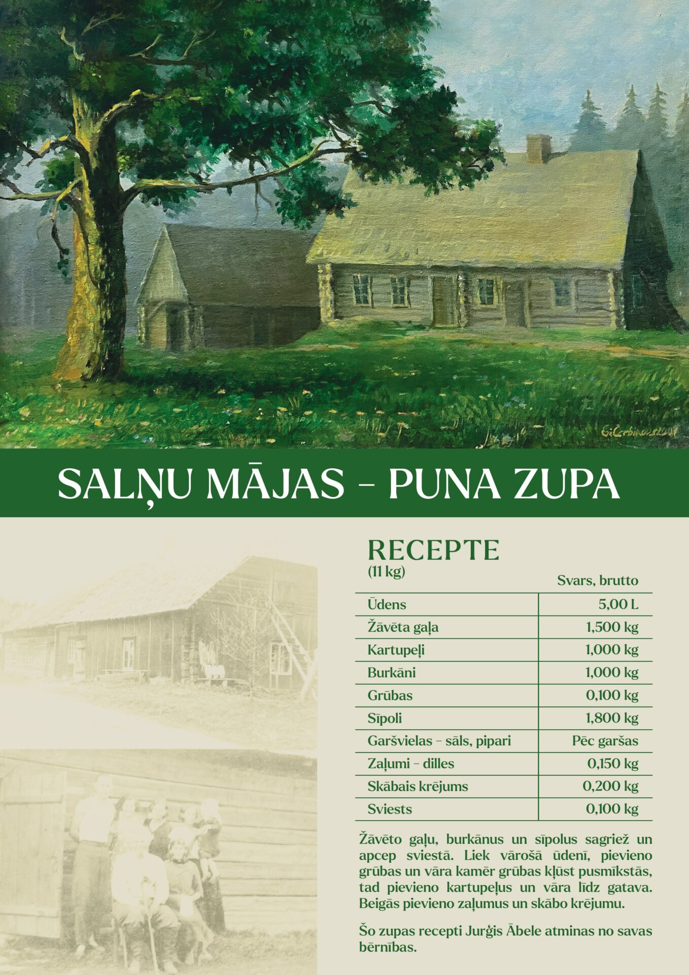 Salnu majas Puna zupa