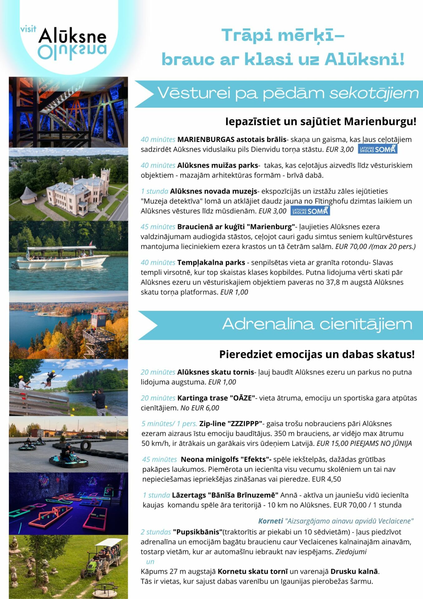 Skolēnu ekskursijas