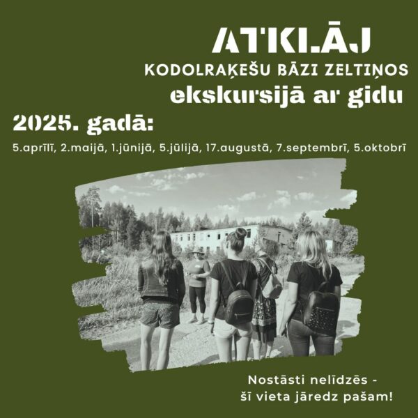 Ekskursija kodolraķešu bāzē Zeltiņos