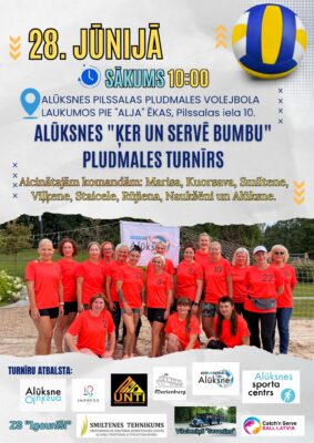 Alūksnes Mamanet pludmales turnīrs Alūksnes Pilssalā