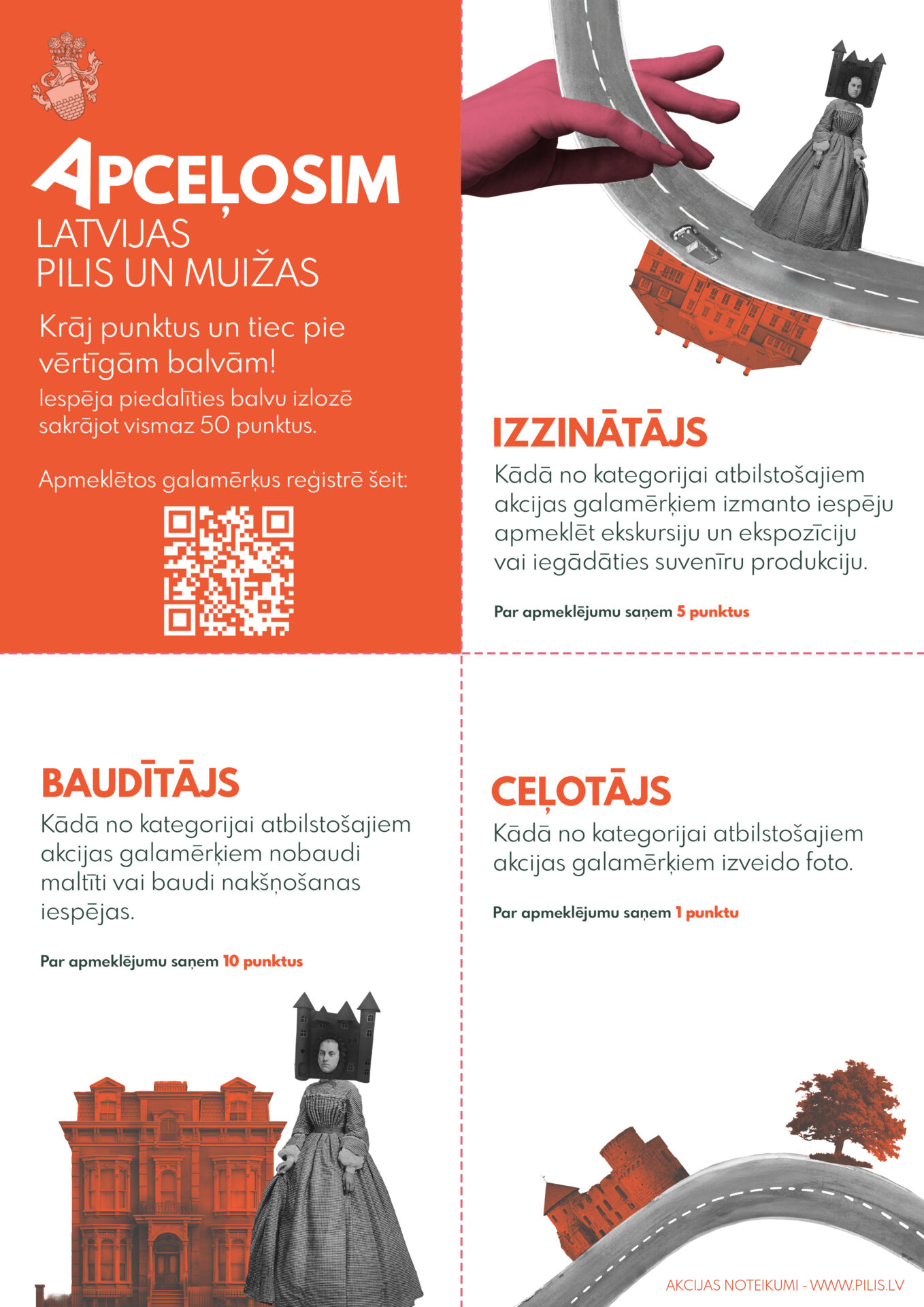Apceļosim Latvijas pilis un muižas 2025