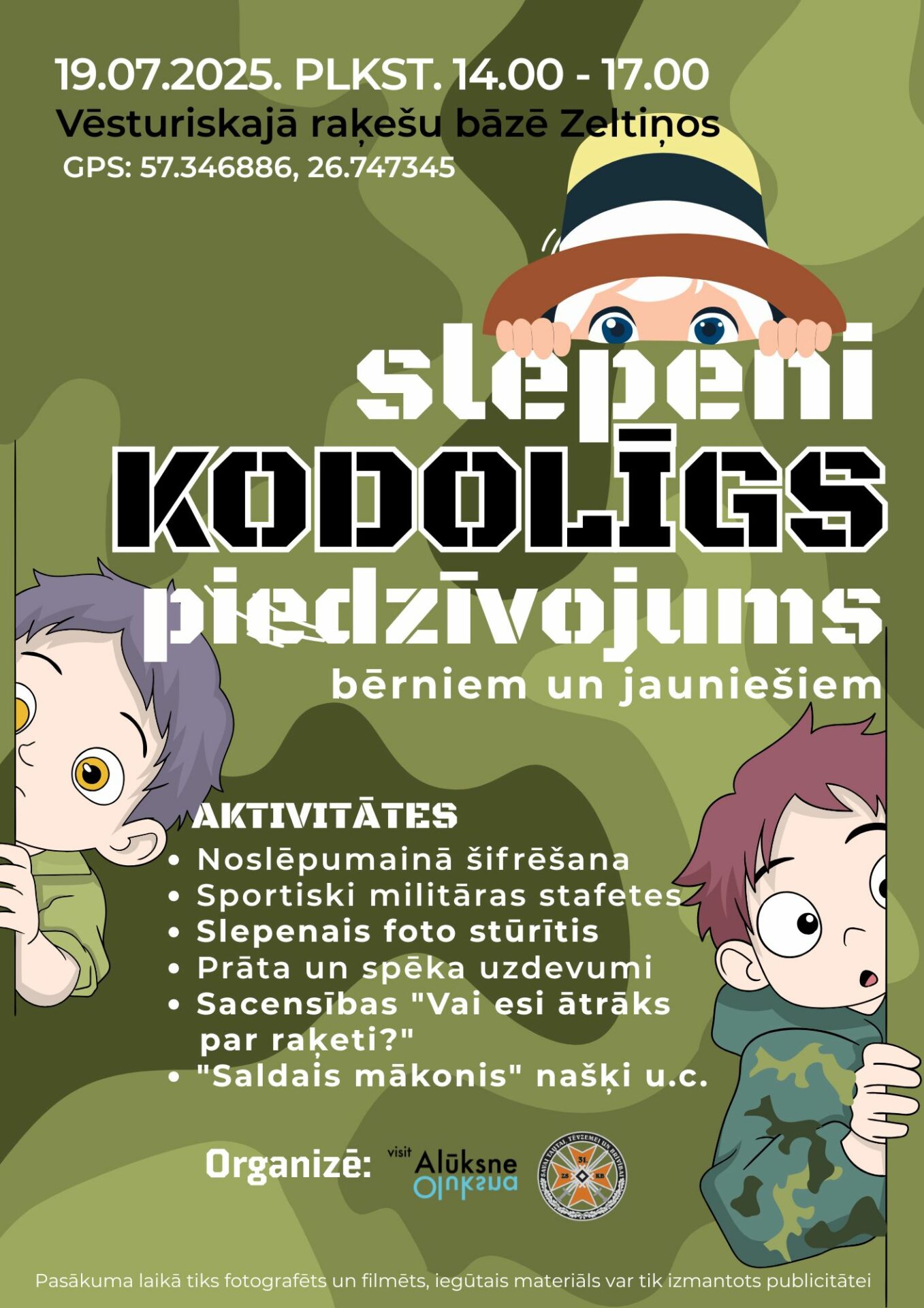 Slepeni kodolīgs piedzīvojums Zeltiņi