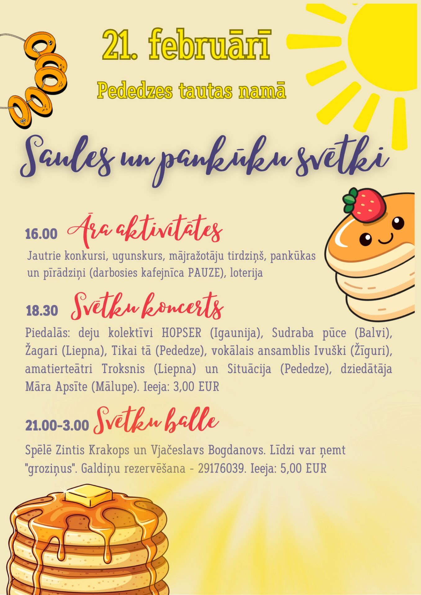 Saules un pankūku svētki