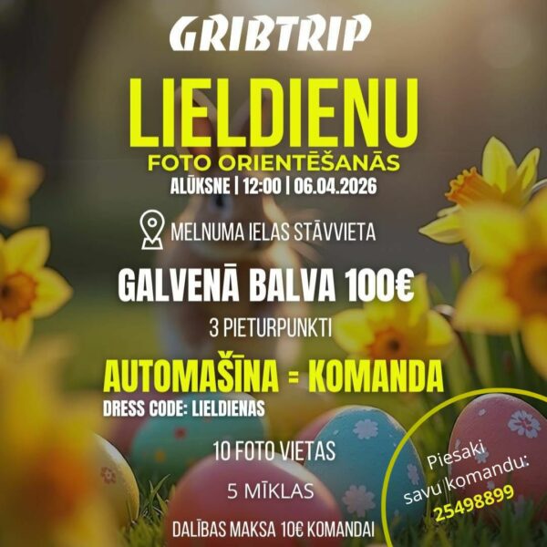 Lieldienu foto orientēšanās