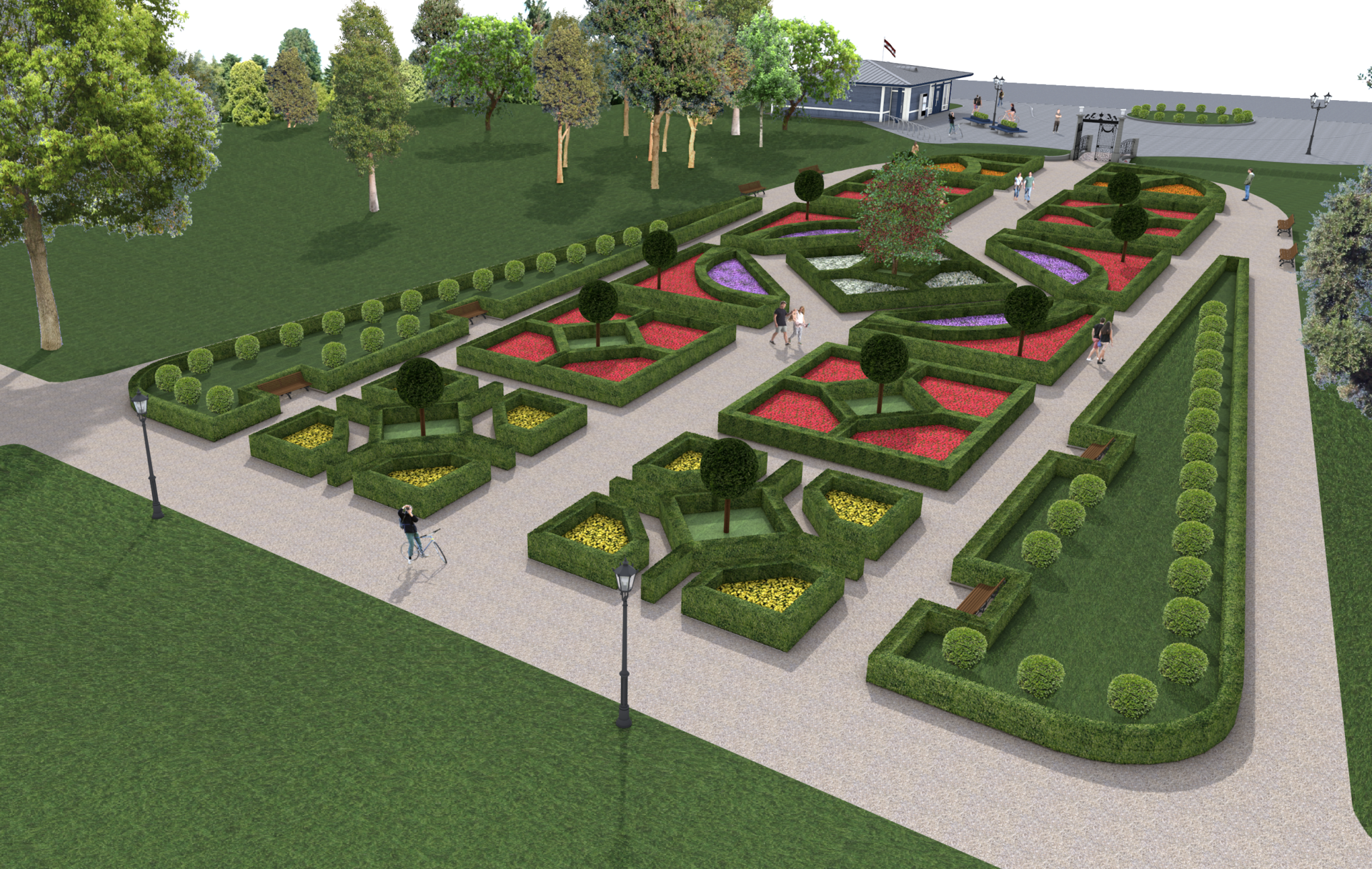 5 no gaisa ezera puse