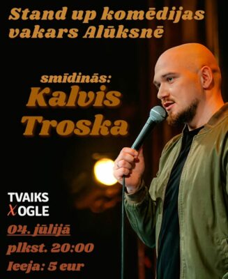 Stand up komēdijas vakars