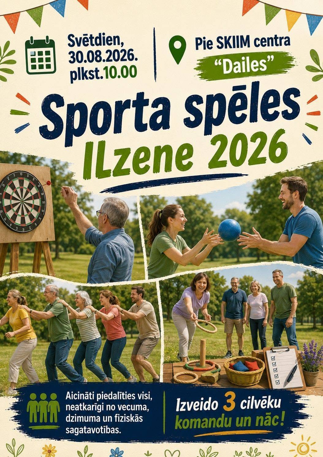 Sporta spēles llzene